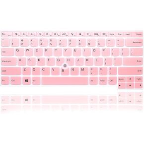 Silicone Keyboard Cover for Lenovo ThinkPad L390 L460 L470 L480 14", Thinkpad T460(s) T470(s) T480(s) T490/S T495(S),ThinkPad 14" E480 E485 E490 E475 E470 E470c, ThinkPad P1 Gen 2,Princess