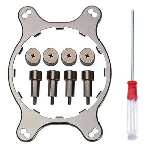 AM4 AMD Mounting Bracket Cooler Water Series Kit, CPU Cooling Fan Bracket for Corsair Hydro H55 H75 H80I V2 H100i V2 H115i H90 H105, with Screwdriver