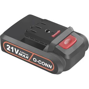 O-CONN Mini Chainsaw Battery Replacement, 21V MAX 2000mAh Rechargeable Battery, Cordless Electric Portable Handheld Chainsaw Accessories (Model 1)