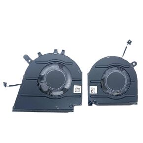 Replacement New Laptop CPU + GPU Cooling Fan for DELL Inspiron 15 Plus 7510 Series 0GJN2R 0CNNWF EG50050S1-C130-S9A EG50050S1-C120-S9A B6506ASHNF2000TN B8906ASHNF2000TN DC5V 0.6A Fan