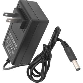 21V 2A Rechargeable Lithium Battery Charger, AC Power Adapter with Overvoltage, Compatible 100-240V US Plug