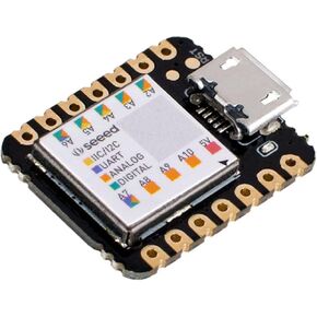 Seeeduino XIAO Microcontroller SAMD21 Cortex M0+ Nano 48MHZ SPI I2C Interface for Arduino IDE/IOT System Development Tool Type-c (1pc)