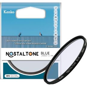 Kenko Soft Effect Filter NOSTALTONE Blue φ49mm, with Color Effect, for Contrast Adjustment, Made in Japan 006214