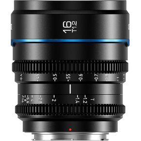 SIRUI Night Walker 16mm T1.2 S35 Wide Angle Cine Lens, Large Aperture Manual Focus Lens (MS16R-B, RF Mount, Black)