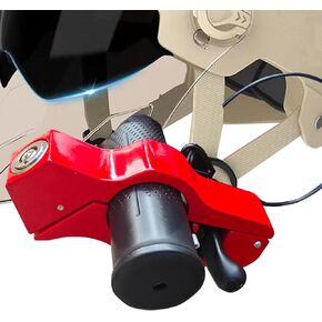 2PC Motorcycle Lock, Helmet Lock & Brake Lock Combo, Anti Theft Motorcycle Handlebar Lock for Motorcycle Moped Motorbike Scooters ATV Dirt Bike Street Bike Electric Motorcycle