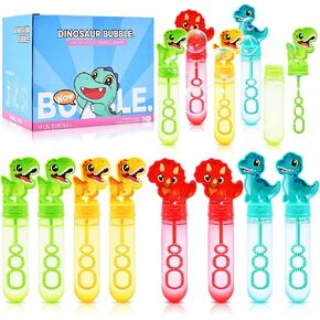 24 Pack Bunny Bubble Wands for Kids - 3 Colors Large Cartoon Rabbit Bubbles Bulk with Refill Solution Toys for Carnival Christmas Easter Day Basket Goodie Bag Stuffers Birthday Gifts Party Favors