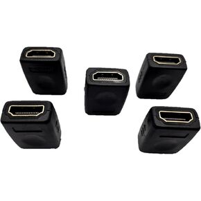 HDMI Female to Female Gender Changer Adapter 5-Pack (G08-254-5P)