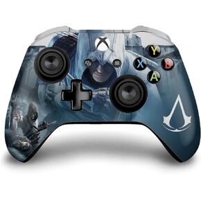 Head Case Designs Officially Licensed Assassin's Creed Key Art Altaïr Hidden Blade Vinyl Sticker Gaming Skin Decal Cover Compatible With Xbox One S/X Controller