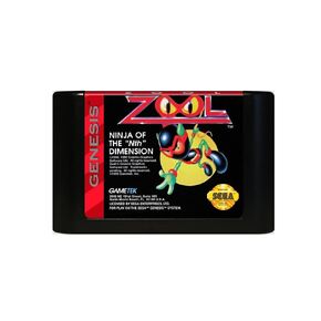 Zool 16 Bit MD Game Card For Sega Megadrive Genesis Video Game Console Cartridge