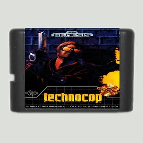 Technocop 16 Bit MD Game Card For Sega Megadrive Genesis Video Game Console Cartridge