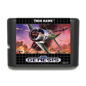 Twin Hawk 16 Bit MD Game Card For Sega Megadrive Genesis Video Game Console Cartridge