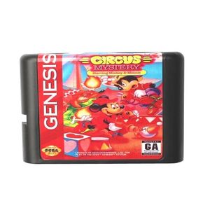 The Great Circus Mystery 16 Bit MD Game Card For Sega Megadrive Genesis Video Game Console Cartridge