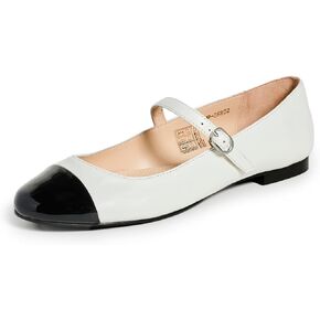 حذاء باليه مسطح نسائي من Alohas Musa ذو لونين in Kuwait