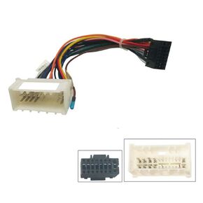 16pin Car Stereo Radio Power Retrofit Wiring Harness Cable Adapter fits for Hyundai Classic Santa Fe Elantra Tucson Kia Creta Low Trim Level