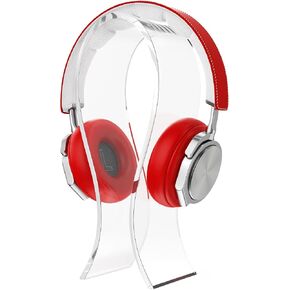 AmoVee® حامل سماعة رأس أكريليك لعرض سماعة الرأس وحامل سماعة الرأس ودعم شماعة سماعة الرأس - مناسب لجميع أحجام سماعات الرأس - (شفاف) in Kuwait