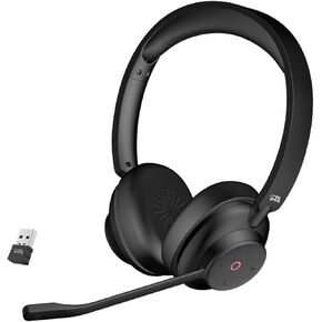 Cyber Acoustics Essential Wireless Headset (HS-1500BT) – Professional Headset Optimized for UC Platforms, ANC & ENC Technology Ensure Quality Audio for Calls & Music with All Day Comfort