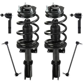 Front Strut Shock Assembly w/Coil Spring for Buick Enclave 2008-2012, Chevy Traverse 2009-2012, GMC Acadia 2007-2012, Saturn Outlook 2007-2010, Replace 172518, Left & Right, 2PCS