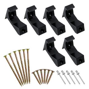 Relief Wood Floor Repair Kit Can be Safely Used on Any 5/8 inch or Thicker subfloor(Silvery,12 Pcs)