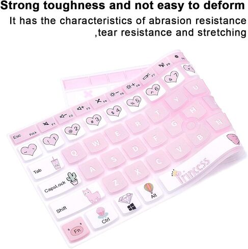 Silicone Keyboard Cover for Lenovo ThinkPad L390 L460 L470 L480 14" in Kuwait