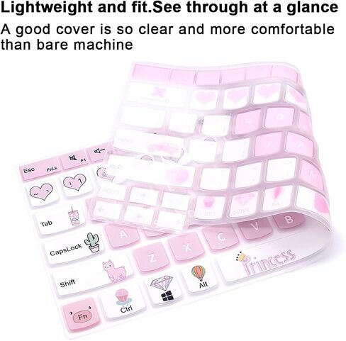 Silicone Keyboard Cover for Lenovo ThinkPad L390 L460 L470 L480 14" in Kuwait