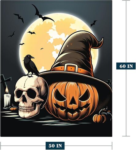 Neatee Living Halloween رمي بطانية الطفل الحيوانات الأليفة طفل رضيع بطانية مخيف الأسود اليقطين شبح بطانية سرير عربة ديكور خفيفة الوزن غامض لينة أفخم الصوف البطانيات ويلقي 30x40 in Saudi Arabia