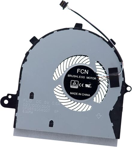 Deal4GO 5V/0.5A CPU Cooling Fan GCN3G 0GCN3G 023.100DI.0001 023.100DI.0011 Replacement for Dell Inspiron 17 7786 2-in-1 P36E in Saudi Arabia