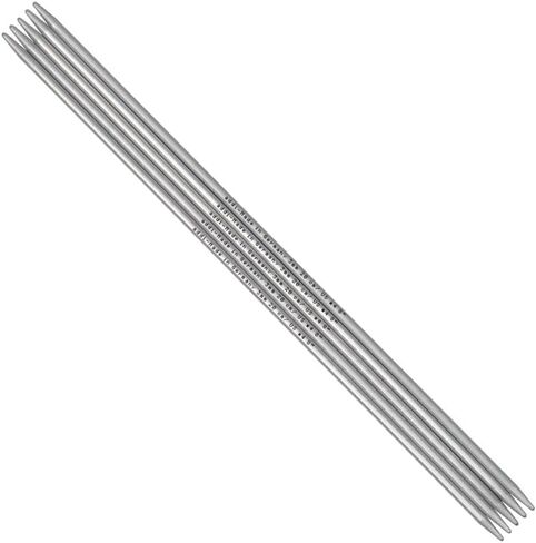 Addi Knitting Needle Double Pointed Aluminum 8 inch (20cm) (Set of 5) Size US 04 (3.5mm) in Saudi Arabia