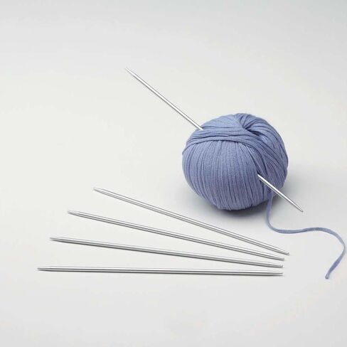Addi Knitting Needle Double Pointed Aluminum 8 inch (20cm) (Set of 5) Size US 04 (3.5mm) in Saudi Arabia