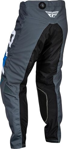 Fly Racing 377-43122 Youth Kinetic Prix Pants Ice Grey/Charcoal/Hi-Vis Sz 22 in Saudi Arabia