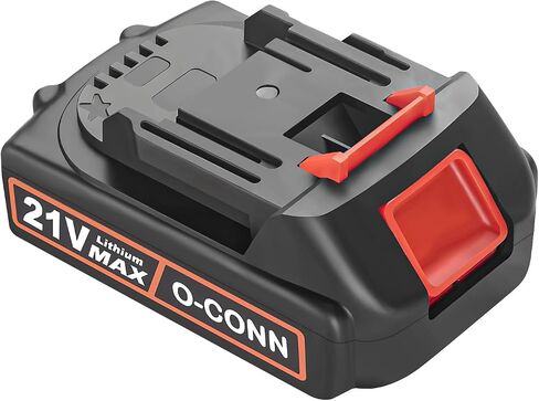 O-CONN Mini Chainsaw Battery Replacement, 21V MAX 2000mAh Rechargeable Battery, Cordless Electric Portable Handheld Chainsaw Accessories (Model 1) in Saudi Arabia