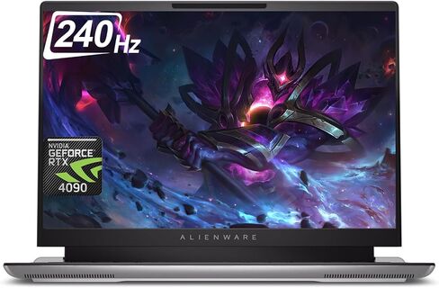 Alienware X16 Gaming Laptop - 16 inch QHD+ (2560 x 1600) 240Hz 3ms, NVIDIA Geforce RTX 4090, Intel Core Ultra 9 185H, 32GB RAM, 2TB NVMe PCIe SSD, Webcam, Thunderbolt, WiFi 7, Windows 11 Pro in Saudi Arabia