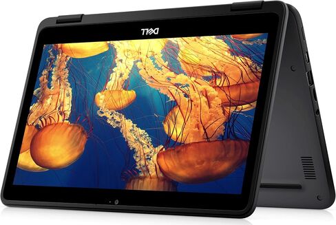 جهاز Chromebook Premium قابل للتحويل 2 في 1 من Dell، شاشة لمس HD IPS مقاس 11 بوصة، معالج Intel Celeron N يصل إلى 2.45 جيجا هرتز، ذاكرة وصول عشوائي 4 جيجا بايت، تخزين 64 جيجا بايت، واي فاي فائق السرعة، نظام تشغيل Chrome، رمادي ديل (متجدد) in Saudi Arabia