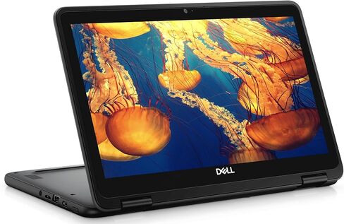 جهاز Chromebook Premium قابل للتحويل 2 في 1 من Dell، شاشة لمس HD IPS مقاس 11 بوصة، معالج Intel Celeron N يصل إلى 2.45 جيجا هرتز، ذاكرة وصول عشوائي 4 جيجا بايت، تخزين 64 جيجا بايت، واي فاي فائق السرعة، نظام تشغيل Chrome، رمادي ديل (متجدد) in Saudi Arabia