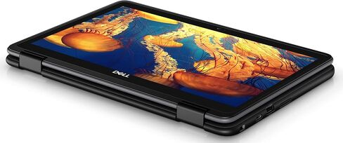 جهاز Chromebook Premium قابل للتحويل 2 في 1 من Dell، شاشة لمس HD IPS مقاس 11 بوصة، معالج Intel Celeron N يصل إلى 2.45 جيجا هرتز، ذاكرة وصول عشوائي 4 جيجا بايت، تخزين 64 جيجا بايت، واي فاي فائق السرعة، نظام تشغيل Chrome، رمادي ديل (متجدد) in Saudi Arabia