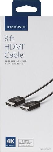 INSIGNIA - كابل HDMI 4 بوصة 4K Ultra HD - أسود in Saudi Arabia