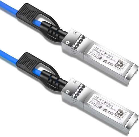 كابل 10G SFP+DAC - كابل SFP DAC Twinax Cooper السلبي باللون الأزرق لـ Ubiquiti Unifi، Cisco، Netgear، D-Link، Supermicro، 2 متر (6.6 قدم) in Kuwait