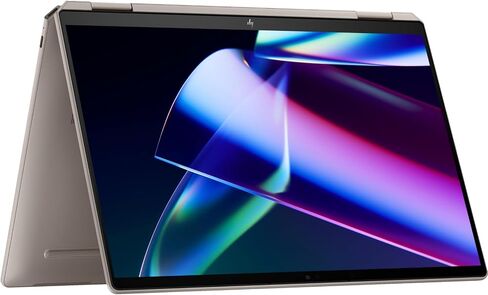 كمبيوتر محمول HP Spectre x360 2 في 1 14، معالج Intel Core Ultra 7 155H، 16 نواة، شاشة لمس 14 بوصة 2880x1800، رسومات Intel Arc، 32 جيجا LPDDDR5 4 تيرابايت SSD، لوحة مفاتيح بإضاءة خلفية، FP، Thunderbolt 4، Wi-Fi 6E، Win11 Home in Saudi Arabia