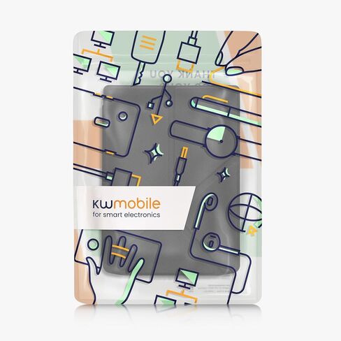 kwmobile Origami Case Compatible with Pocketbook InkPad 4 / Color 3 / Color 2 / Vivlio InkPad 4 Case - Slim PU Leather Cover with Stand - Dark Blue in Saudi Arabia