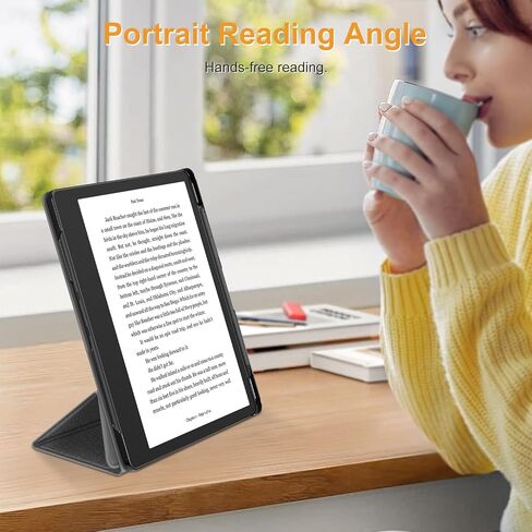 حافظة Fintie لجهاز Kindle Scribe - [حامل قلم مدمج] غطاء حامل ثلاثي الطي من جلد البولي يوريثان الممتاز مع خاصية النوم/الاستيقاظ التلقائي، متوافق مع إصدار Kindle Scribe 2022 مقاس 10.2 بوصة، أخضر ريفي in Kuwait