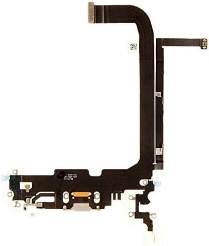 USB Dock Charging Port Flex Cable PCB Board Module Replacement Compatible with Apple iPhone 13 Pro Max (Black) in Saudi Arabia