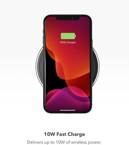 Halo Wireless Hub - مركز شحن لاسلكي عالمي مع منافذ USB-A وUSB-C للأجهزة التي تدعم Qi وأجهزة USB - أحمر الخدود (801106798) in Kuwait