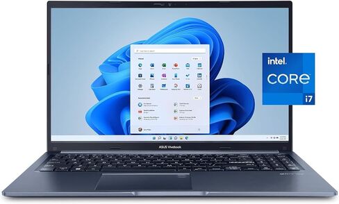 Asus Vivobook 15.6" Touch Laptop | Intel Core i7-1255U Processor | Intel Iris Xe Graphics | | Backlit | Fingerprint | 16GB RAM | 512GB SSD | Windows 11 Home | Bundle with Stylus Pen in Saudi Arabia