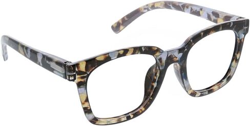 Peepers by PeeperSpecs Women's to The Max Progressive Blue Light Blocking Reading Glasses Oversized Soft Square in Saudi Arabia