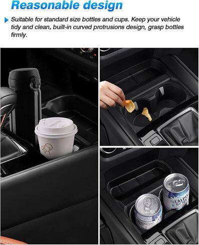 Autoorder مخصص مناسب لوحدة التحكم المركزية حامل الكأس إدراج Buick Envision 2021 2022 2023 الملحقات الداخلية حامل أكواب الماء in Saudi Arabia