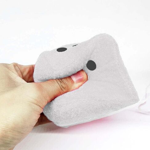[2 Dice 1 Pair White Fluffy] Retro Car Hanging Dice for Car Mirror White (Nostalgic 80’s Fluffy Car Dice for Mirror) Plush Car Decorative Hanging Ornaments Accessories (Set of 1) in Saudi Arabia