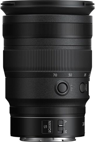 Nikon Nikkor Z 24-70mm f/2.8 S Optical Zoom Lens Z (20089) + 64GB Memory Card + Filter Kit + Backpack + Card Reader + Corel Photo Software + Flex Tripod + Memory Wallet + Cap Keeper + More in Saudi Arabia