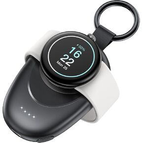 LVFAN Portable Charger for Google Pixel Watch, 1400mAh Power Bank Charging Cable Replacement Accessories, Travel Car Magnetic Wireless Charger Stand for Google Pixel Watch in Kuwait