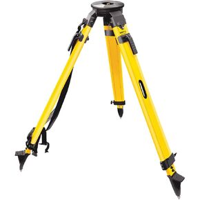 Surveying Robotic Tripod with 5/8-11 Large Head and Quick Clamp with Wing Screw