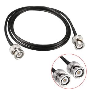 33ft /10m BNC Male to BNC Male RG174 Coaxial Extension Cable Video Signals, CCTV, DVR, Camera, CB Ham Radio Antenna Oscilloscope Spectrum Analyzer Signal Generator