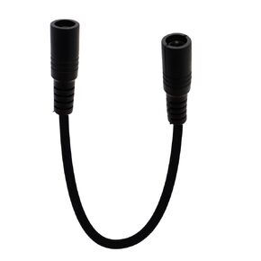5.5mm x 2.1mm DC Power Connector Adapter Female to Female Cable, 12/24V for Led Strip CCTV Security Camera Cable(0.2m)